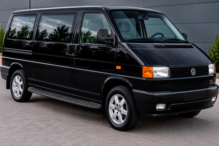 Volkswagen T4 Transporter 1990-2003 Seitenschweller Bosphorus Black (2 Stk., Aluminium) Langer Radstand Image