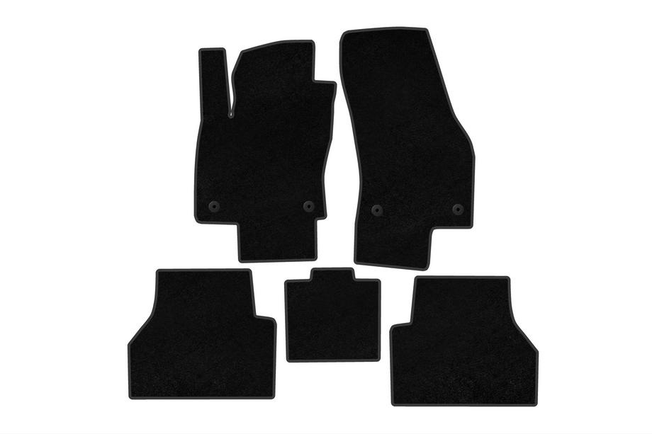 Ford Connect 2021- Textil Fußmatten Classic (Schwarz) Image