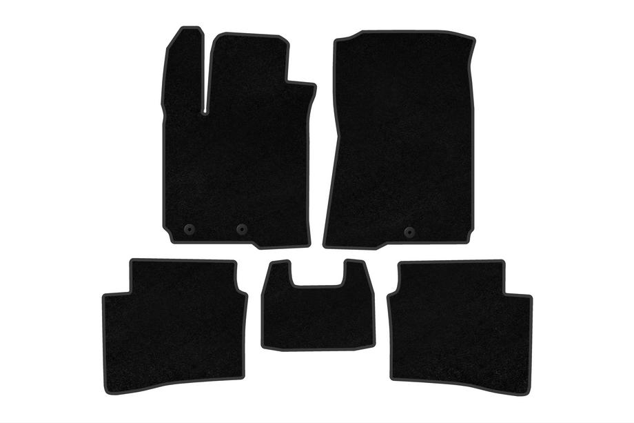 Hyundai I-20 2014-2020 Textil Fußmatten Classic (Schwarz) Image