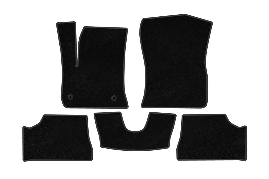 Jeep Avenger 2023- Textil Fußmatten Classic (Schwarz) Image