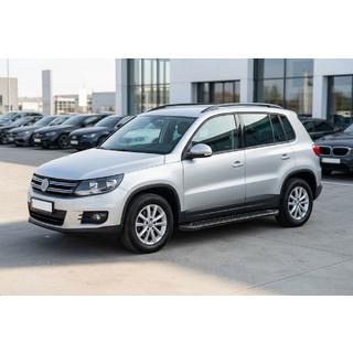 Trittbretter Allmond Black (2 Stk., Aluminium) Volkswagen Tiguan 2007-2016 Foto 1