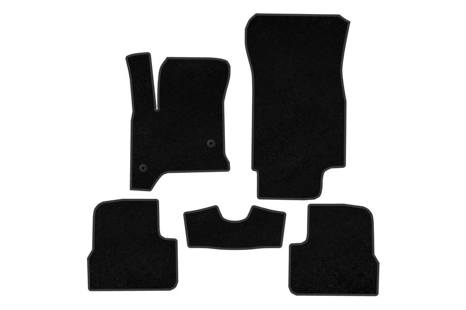 Alfa Romeo Junior 2024– Textil Fußmatten Premium (Schwarz) Image