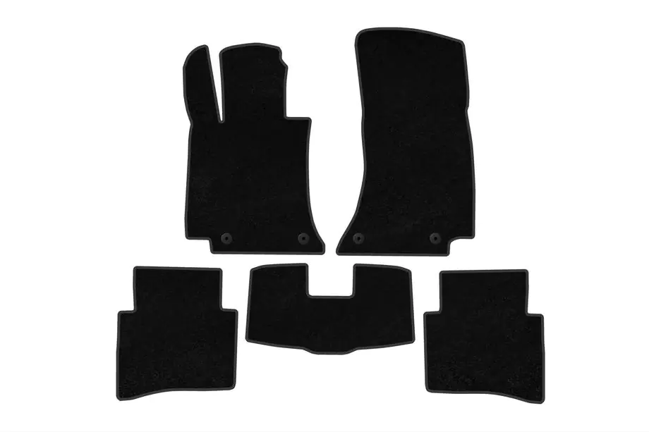Mercedes E-class W214 2023- Textil-Fußmatten Premium (SD, Schwarz) Foto 1