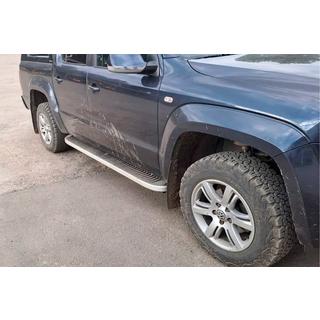Seitenschweller Tayga Grey (2 Stk., Aluminium) Volkswagen Amarok 2010-2022 Foto 1