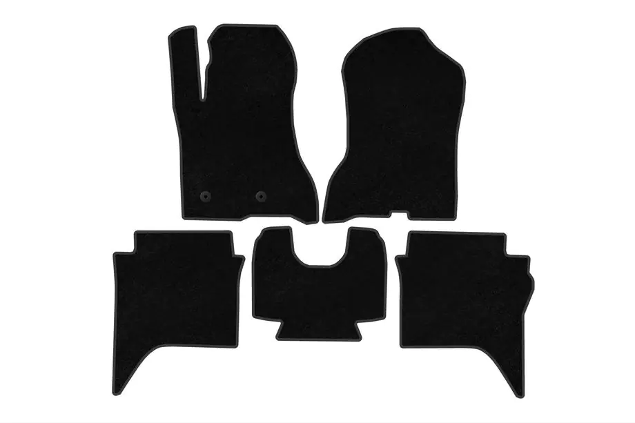 Volkswagen Amarok 2022- Textil Fußmatten Premium (Schwarz) Image