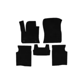 Textil Fußmatten Deluxe (Elektro, Schwarz) Foto 1