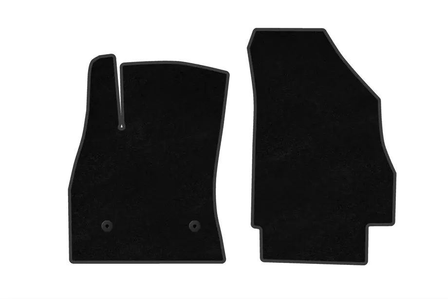 Fiat Doblo III 2023- Textil Fußmatten Deluxe (Schwarz) Image