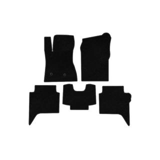 Textil Fußmatten Deluxe (Schwarz) Foto 1