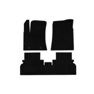 Textil Fußmatten Deluxe (Elektro, Schwarz) Foto 1