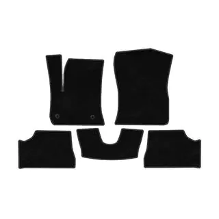 Textil Fußmatten Deluxe (Schwarz) Foto 1