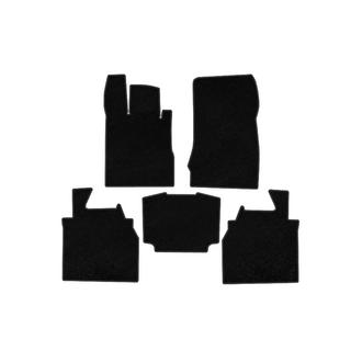 Textil-Fußmatten Deluxe (Long, Schwarz) Foto 1