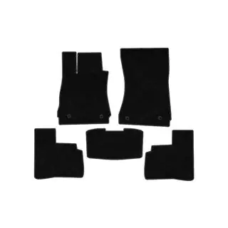 Textil Fußmatten Deluxe (Short, Schwarz) Foto 1