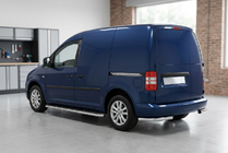 Volkswagen Caddy 2004-2010 Trittbretter Maydos V1 (2 Stk., Aluminium & Edelstahl) Standardbasis Foto 1
