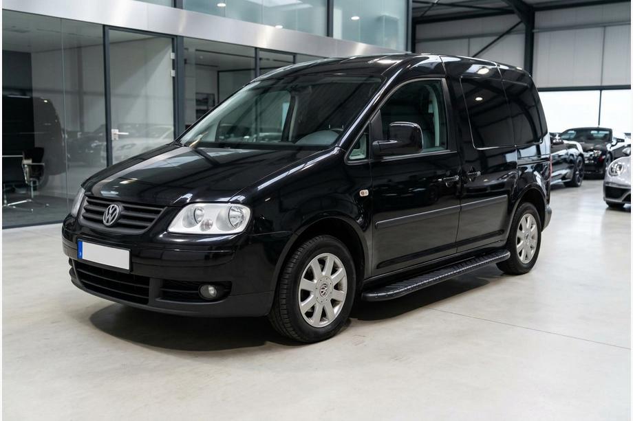 Volkswagen Caddy 2004-2010 Seitenschweller Bosphorus Black (2 Stk., Aluminium) Image