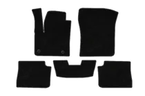Opel Corsa F 2019- Textil-Fußmatten Deluxe (Elektro, Schwarz) Foto 1