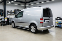 Volkswagen Caddy 2004-2010 Seitenschweller Tayga Grey (2 Stk., Aluminium) Maxi Radstand Foto 1