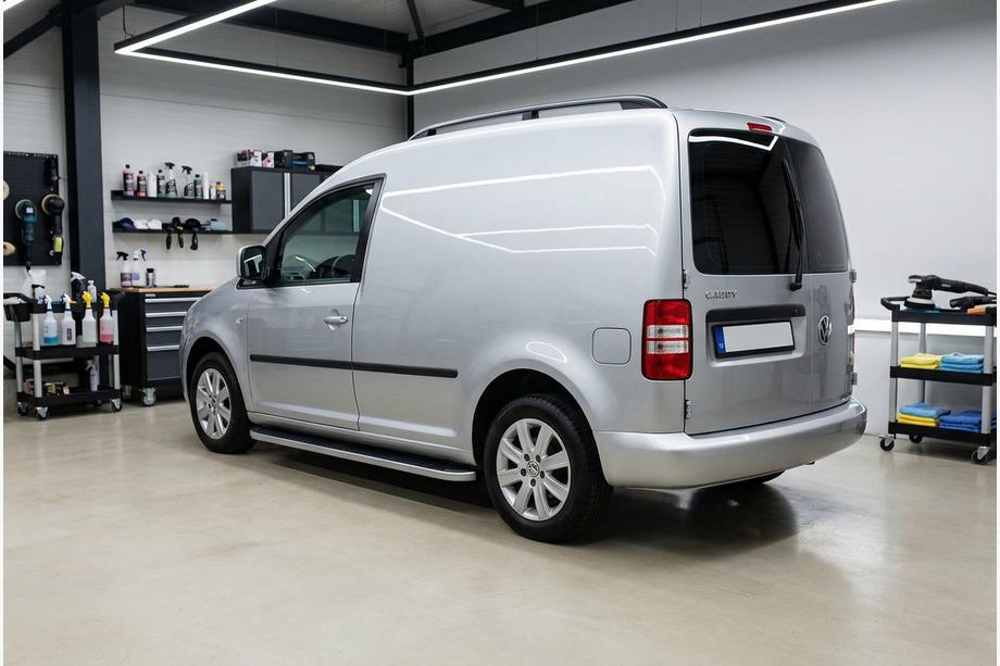 Volkswagen Caddy 2004-2010 Seitenschweller Tayga Grey (2 Stk., Aluminium) Maxi Radstand Image