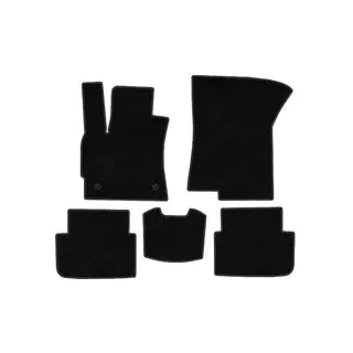 Textil Fußmatten Deluxe (Schwarz) Foto 1