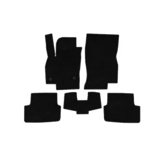 Textil Fußmatten Deluxe (Schwarz) Foto 1