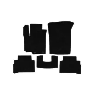 Textil Fußmatten Deluxe V2 (Schwarz) Foto 1