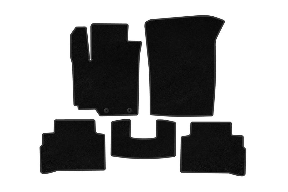 Suzuki Vitara 2015- Textil Fußmatten Deluxe V2 (Schwarz) Image