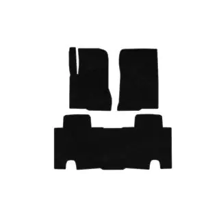 Textil Fußmatten Deluxe (Schwarz) Foto 1