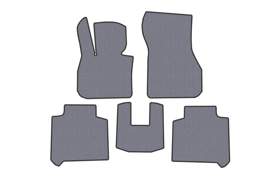 BMW 2 Series Active Tourer F45/F46 2014-2021 Gummimatten Carsuit (2 Reihen, Für F46, Grau) Image