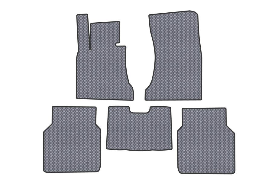 BMW 7 Series E65/66 2001-2008 Gummifußmatten Carsuit (für E66, grau) Image