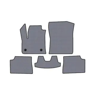 Gummimatten Carsuit (Elektro, Grau)