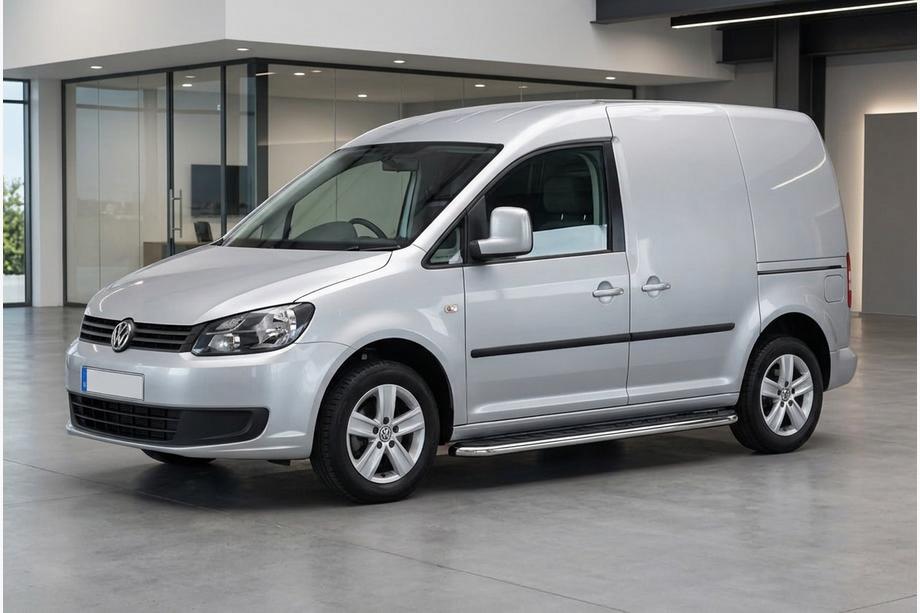Volkswagen Caddy 2010-2015 Trittbretter Maydos V1 (2 Stk., Aluminium & Edelstahl) Image