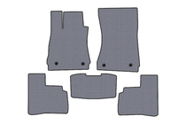 Mercedes S-class W221 2005-2013 Gummimatten Carsuit (Short, Grau) Foto 1