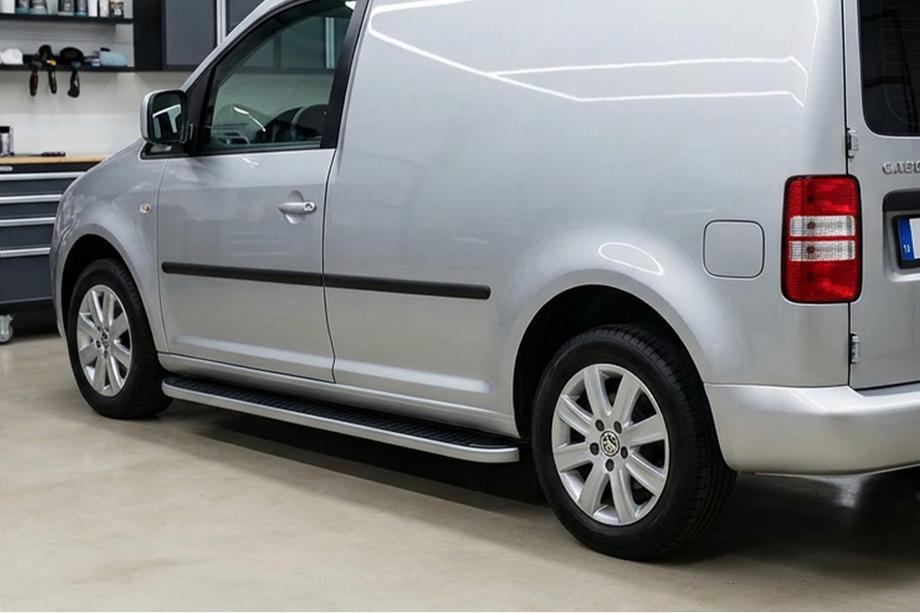 Volkswagen Caddy 2010-2015 Seitenschweller Tayga (2 Stk., Aluminium) Maxi Radstand Image