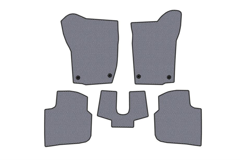 Seat Toledo 2012-2019 Gummimatten Carsuit (Grau) Image