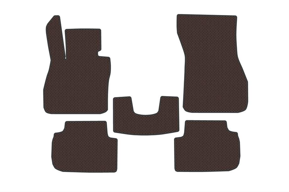 BMW 2 Series Gran Coupe F44 2020-2024 Gummimatten Carsuit (Für F44, braun) Image