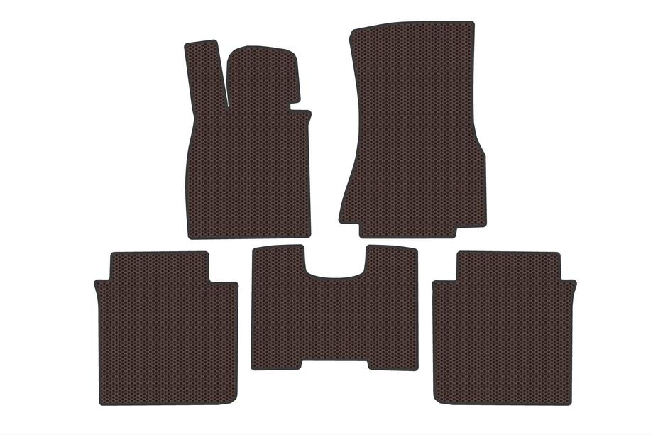 BMW 7 Series G70/G71 2022- Gummifußmatten Carsuit (für G70E, braun) Image