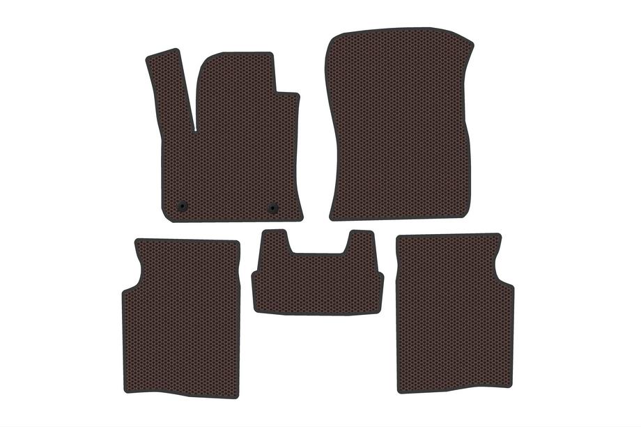 Citroen C4 X/e-C4 X 2022– Gummimatten Carsuit (Elektro, Braun) Image