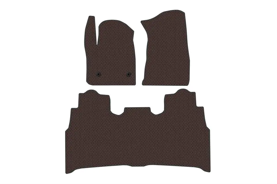Chevrolet Silverado 2019- Gummimatten Carsuit (Braun) Image