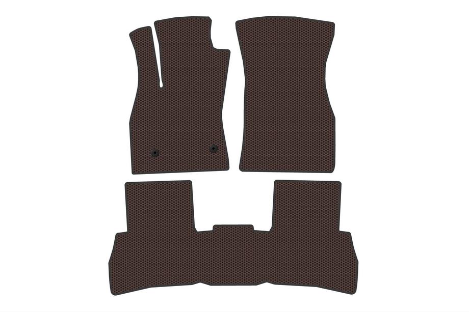 Fiat Doblo II 2010-2022 Gummimatten Carsuit V2 (2010-2015, Braun) Image