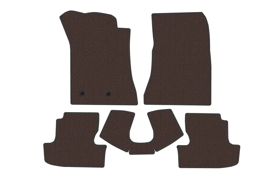 Ford Mustang 2015-2023 Gummimatten Carsuit V2 (Braun) Image