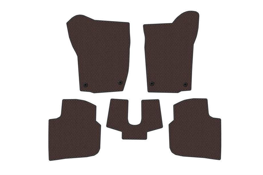 Seat Toledo 2012-2019 Gummimatten Carsuit (Braun) Image