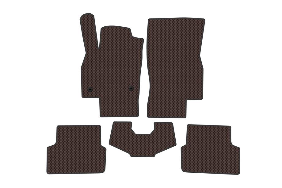 Skoda Fabia 2021– Gummimatten Carsuit (HB, braun) Image