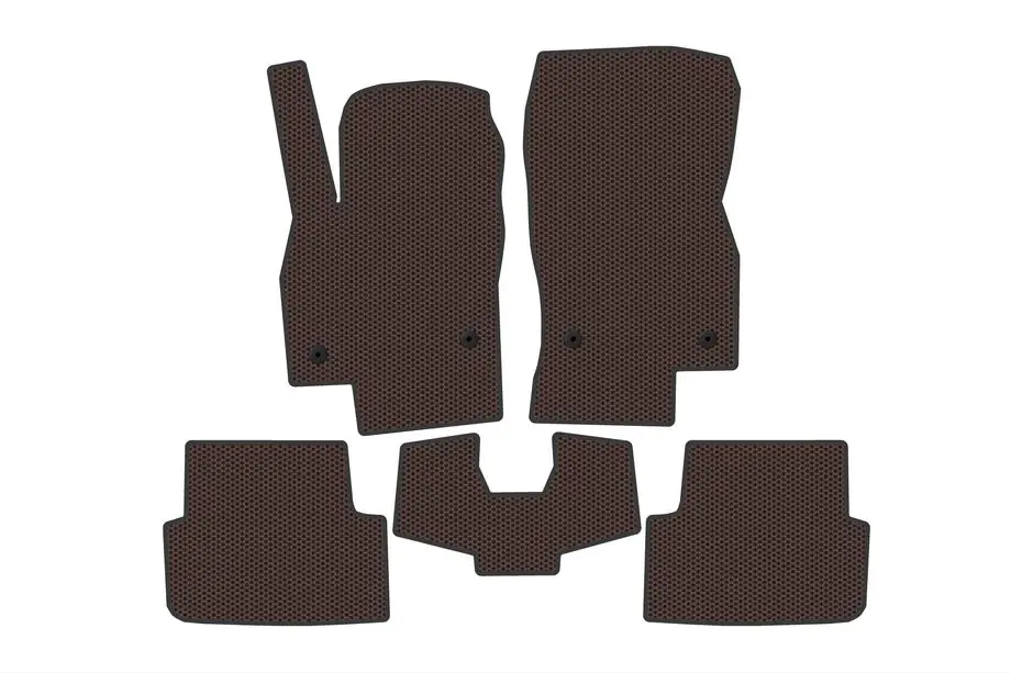 Volkswagen Taigo 2020- Gummimatten Carsuit (Braun) Image