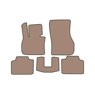 Gummimatten Carsuit (Beige) Foto 1