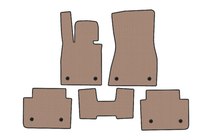BMW 5/i5 Series G60/G60E/G61 2023- Carsuit Gummimatten (für i5 G60E, beige) Foto 1