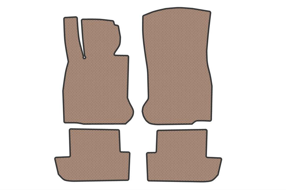 BMW 6 Series F12/F13/F06 2011-2018 Carsuit Gummimatten (für F12/13, Beige) Foto 1