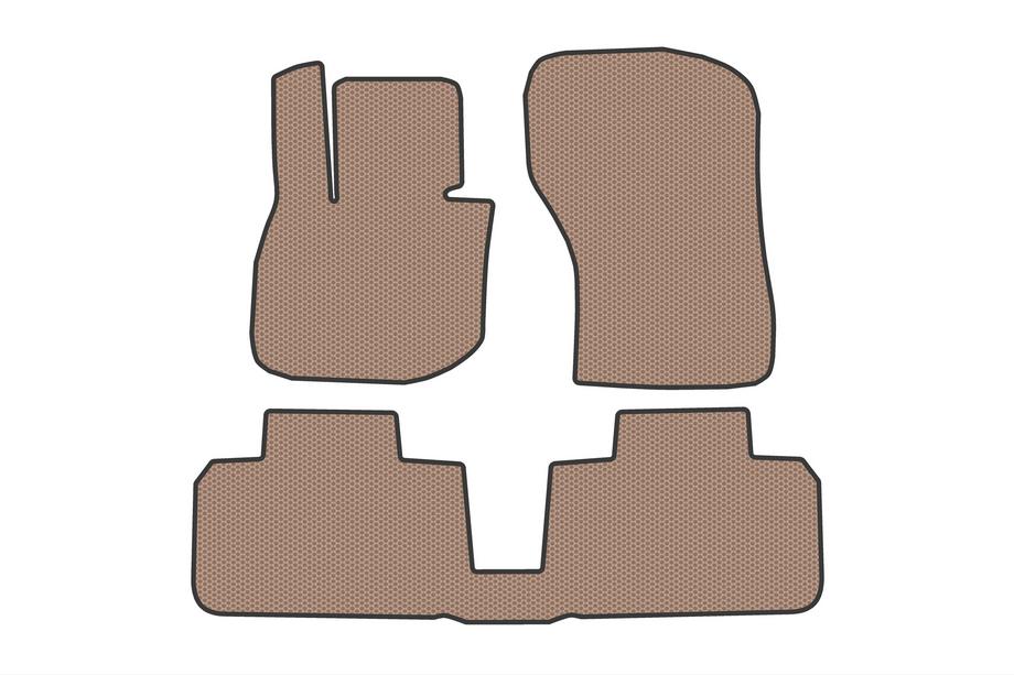 BMW X2 U10 2023- Gummimatten Carsuit (Für IX2, beige) Foto 1