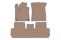 Citroen C-4 Picasso 2013–2022 Gummifußmatten Carsuit (für Grand, 2 Reihen, Beige) Foto 1