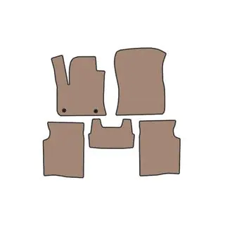 Gummimatten Carsuit (Elektro, Beige)