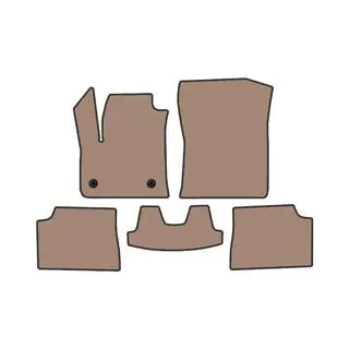 Gummimatten Carsuit (Elektro, Beige)