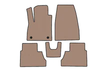 Ford Courier 2023- Gummimatten Carsuit (Beige) Foto 1